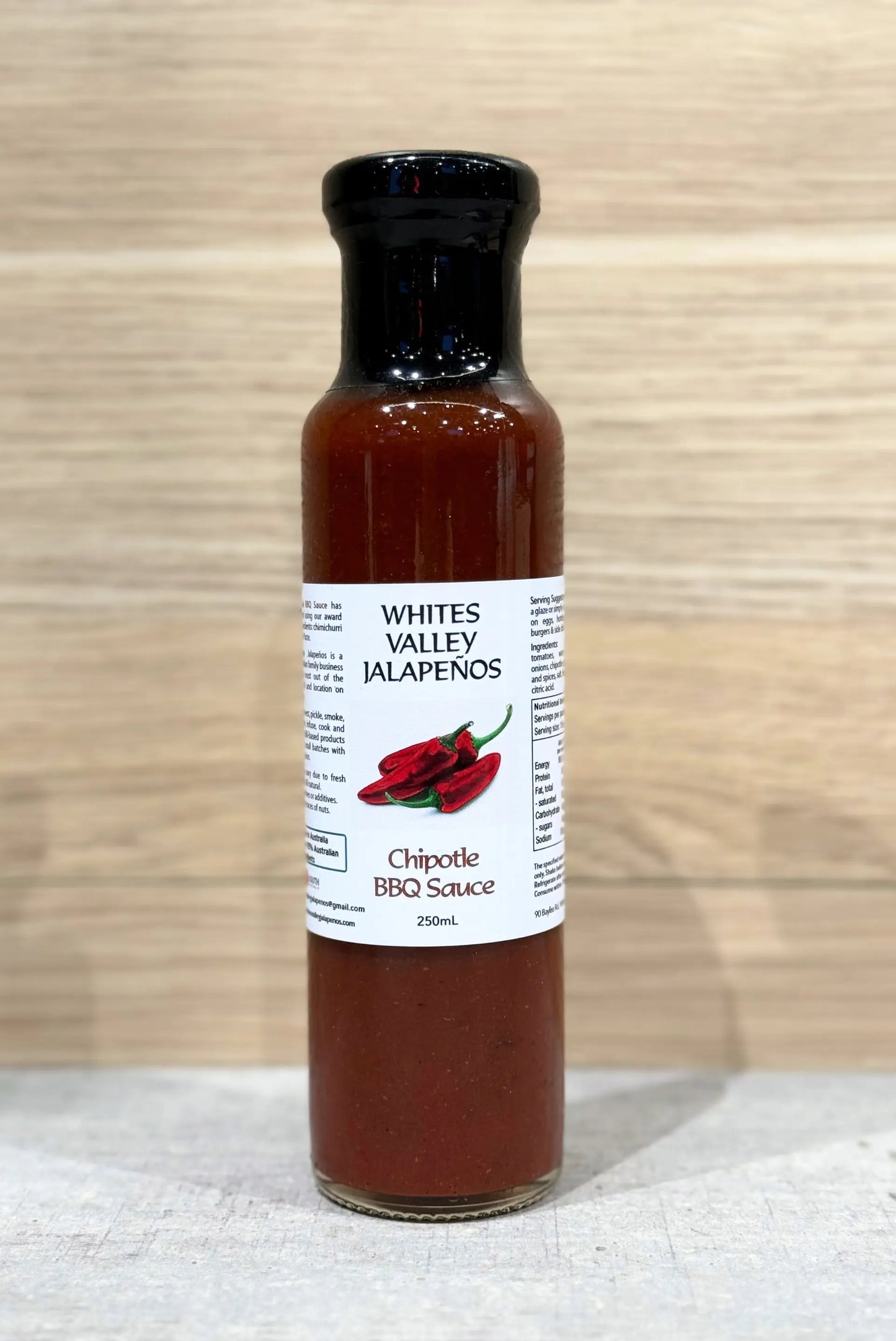 Whites Valley Jalapenos Chipotle BBQ Sauce Whites Valley