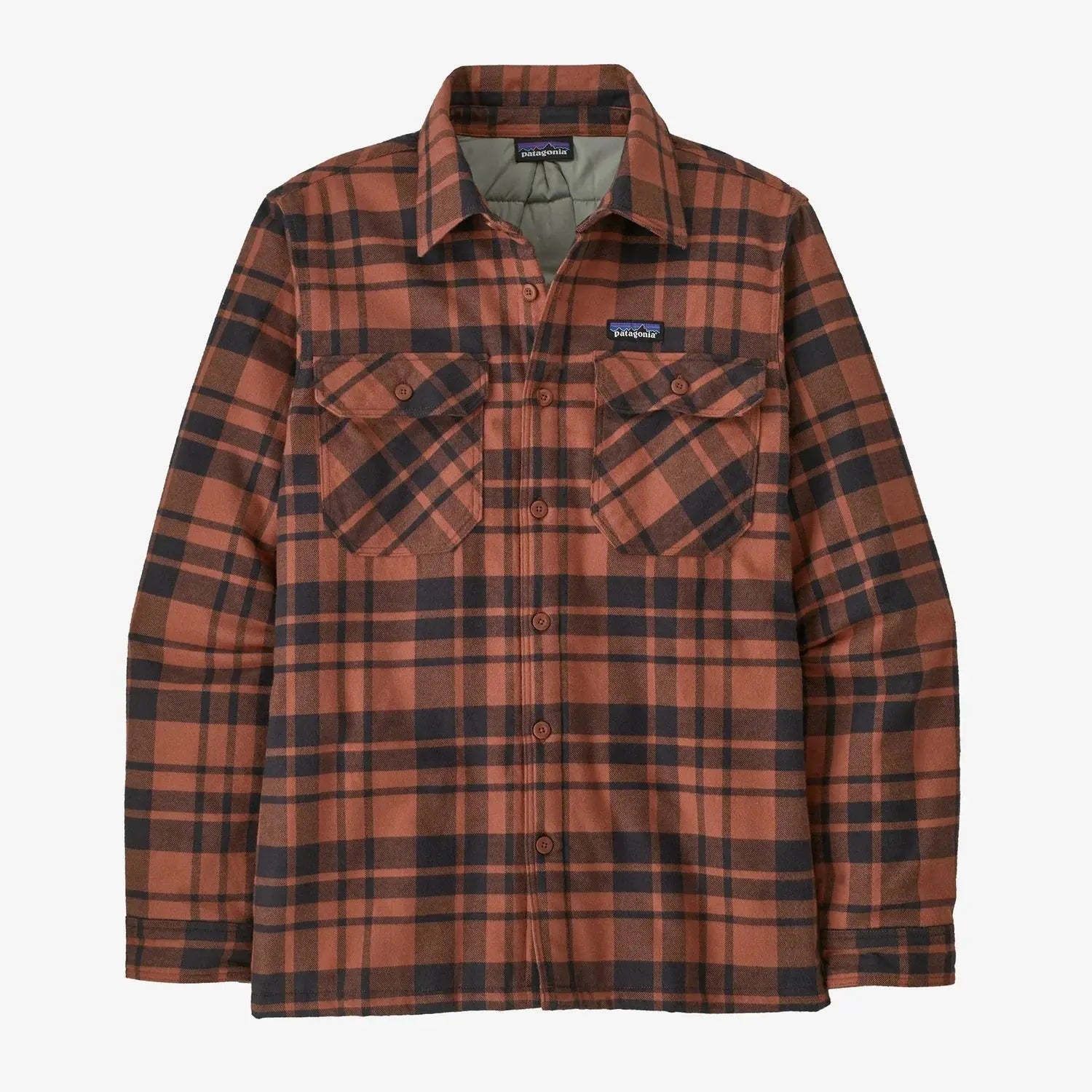Patagonia Mens Insulated Organic Cotton Midweight Fjord Flannel Patagonia Mens Insulated Organic Cotton Midweight Fjord Flannel