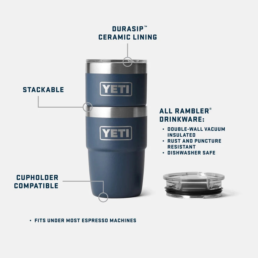 Yeti Rambler 8 oz CL Cup MS Pampa Green
