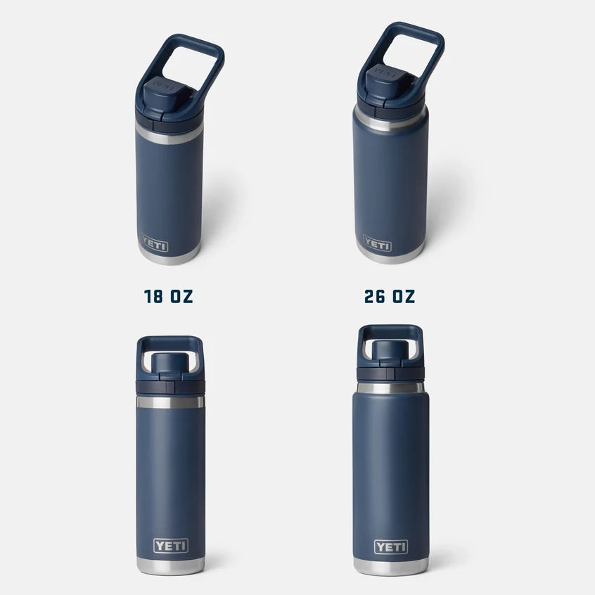 Yeti Rambler 26 oz Flip Chug Bottle Pampa Green
