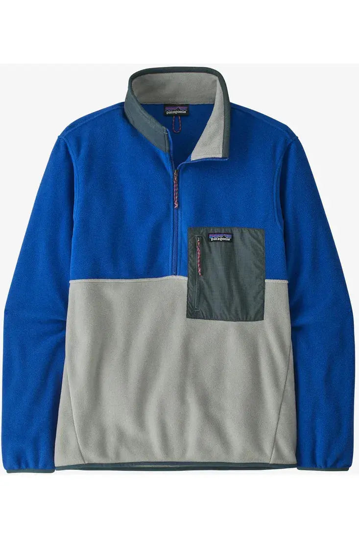 Patagonia Mens Microdini 1/2 Zip P/O Sleet Green Patagonia