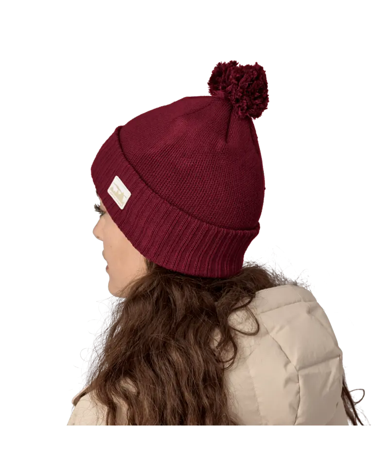 Patagonia Powder Town Beanie 73 Skyline Carmine Red Patagonia