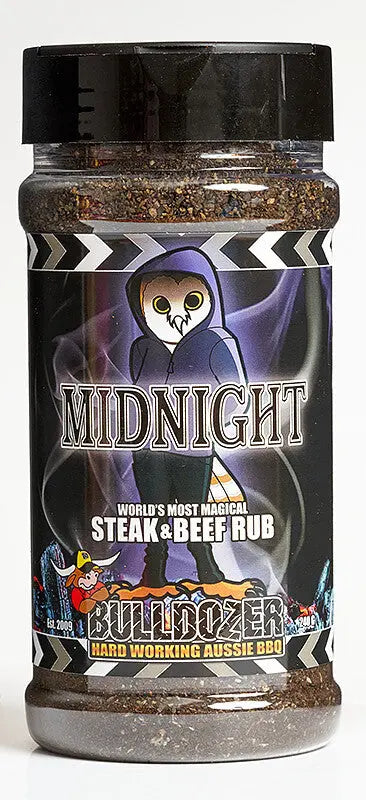 Bulldozer BBQ Midnight Rub 240g Bulldozer