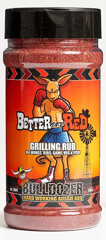 Bulldozer Better Off Red Rub 240g Bulldozer