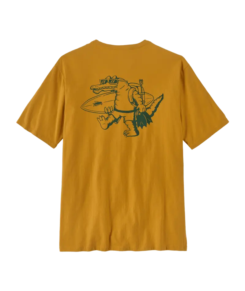 Patagonia Mens Water People Organic Pocket T-Shirt Patagonia