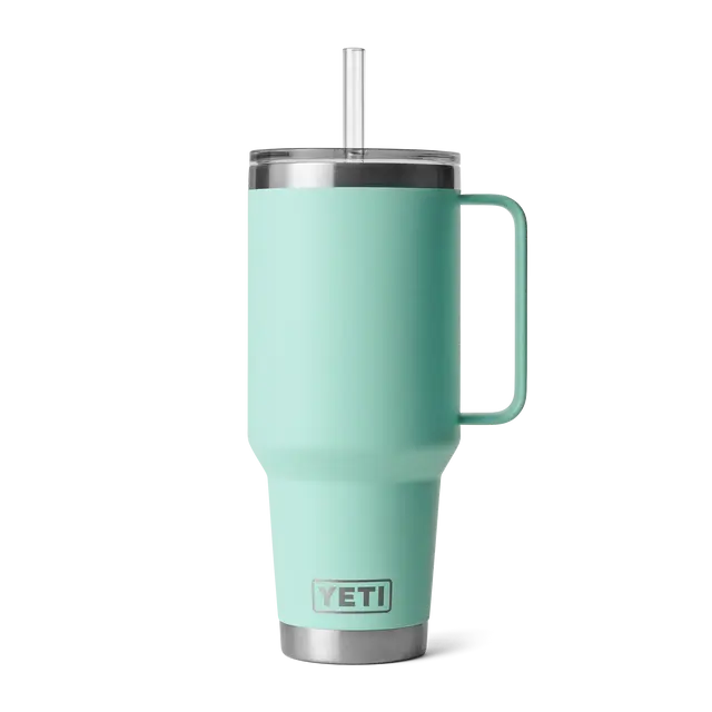 Yeti Rambler 42 oz Straw Mug Seafoam Yeti
