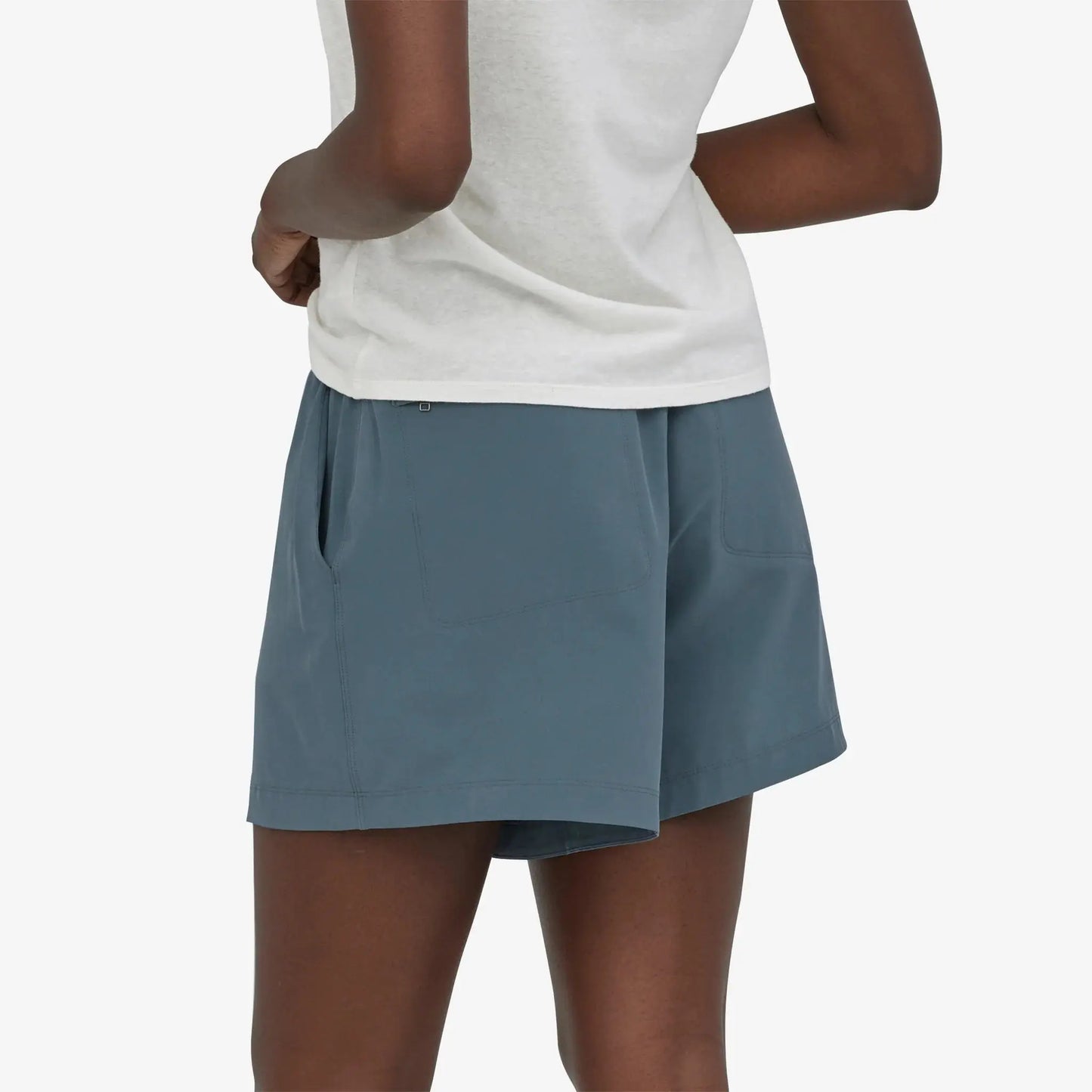 Patagonis Womens Fleetwith Shorts 5in Plume Grey Patagonia