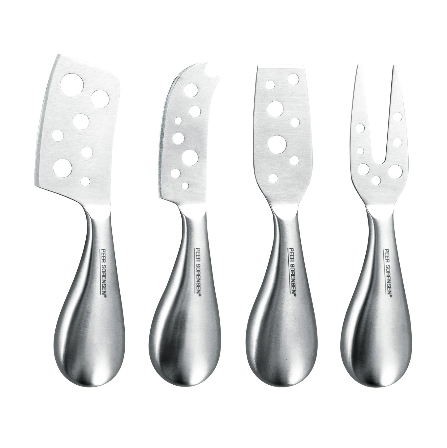 Peer Sorensen Stainless Steel Cheese Knife Set 4pce Peer Sorensen