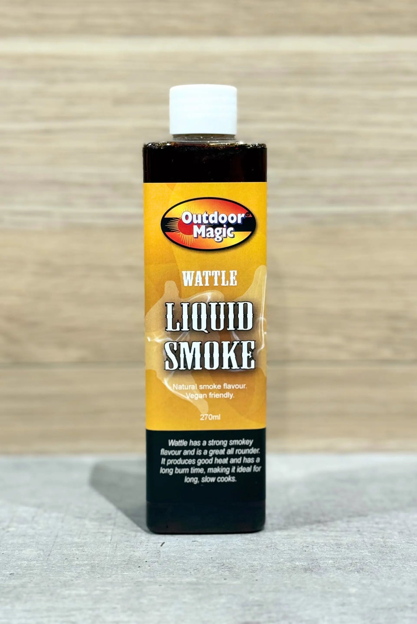 Outdoor Magic Wattle Liquid Smoke 270ml Outdoor Magic