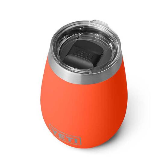 Yeti Rambler 10 oz Wine Tumbler MS Papaya