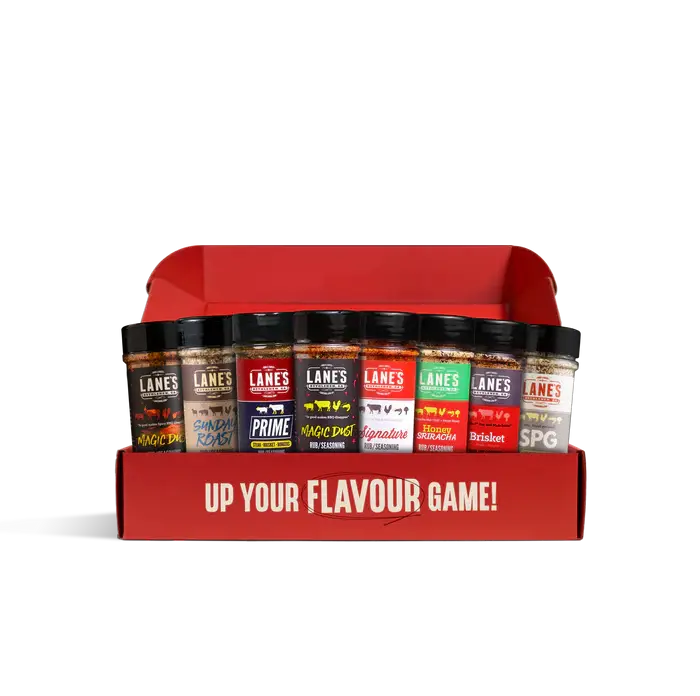 Lanes BBQ Best Sellers Sample Box lanes
