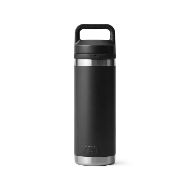 Yeti Rambler 18 oz Bottle Chug Black Yeti