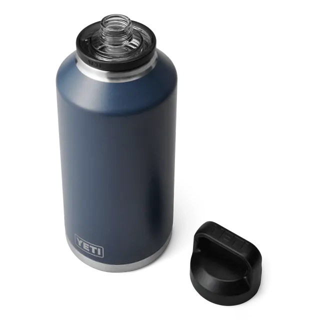 Yeti Rambler 64 oz Bottle Chug Navy Yeti