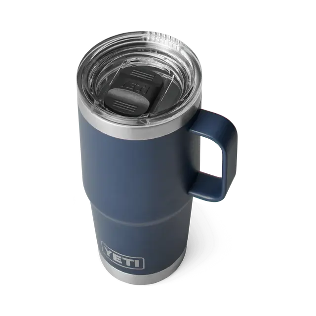 Yeti Rambler 20 oz Travel Mug Navy Yeti