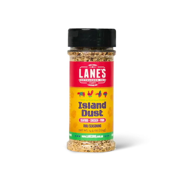 Lanes BBQ Kapalua Rub/seasoning 124g lanes