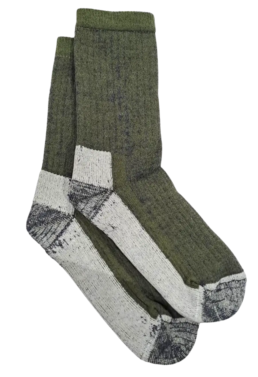 Merino Treads Allday Feet Dark Olive Marl Merino Treads