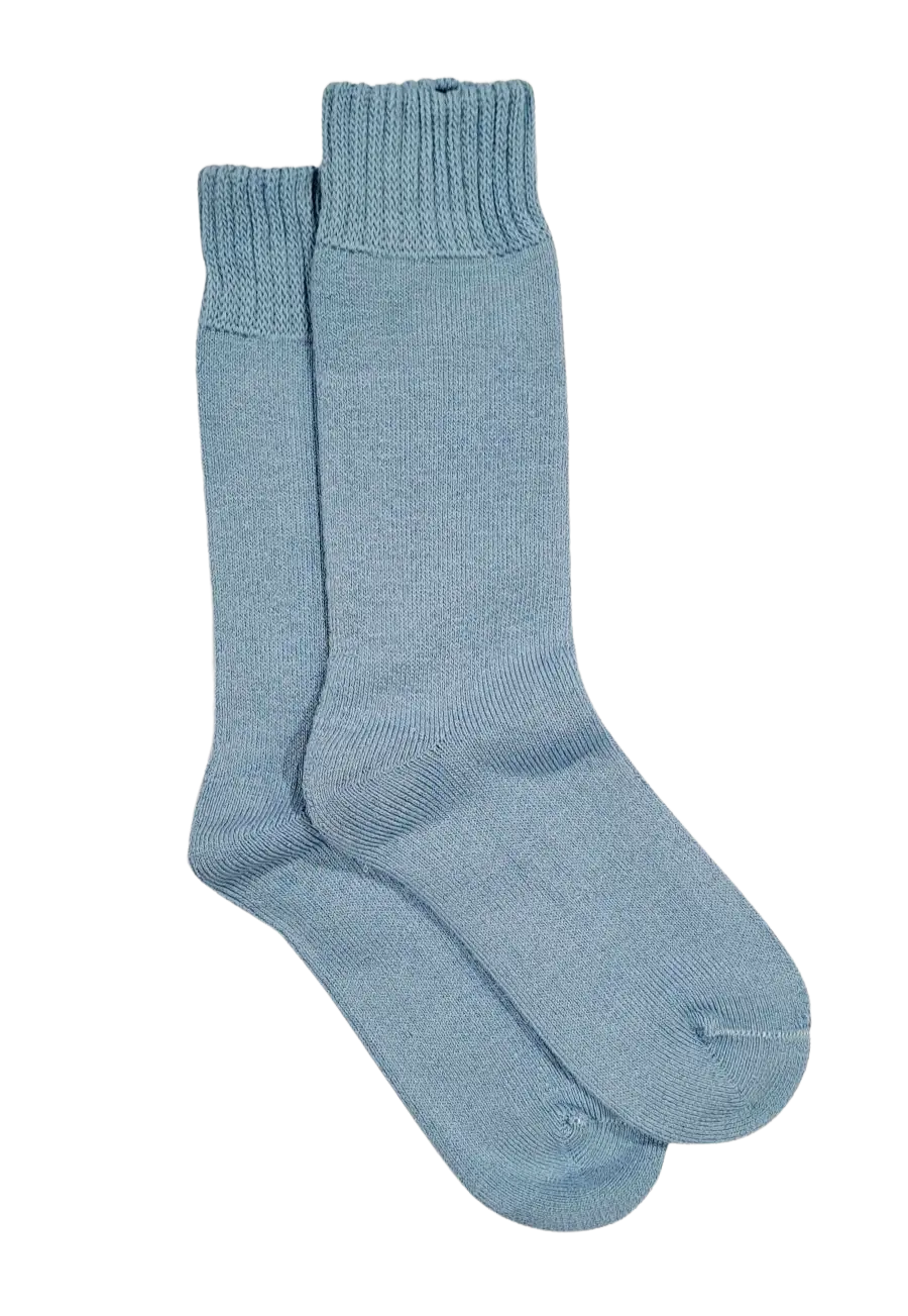 Bamboo Extra Thick Sock M4-6 W6-8 NSW Blue Bamboo Textiles