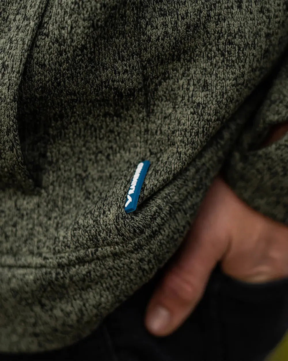 Elnath Recycled Knit Jacket Rainbird