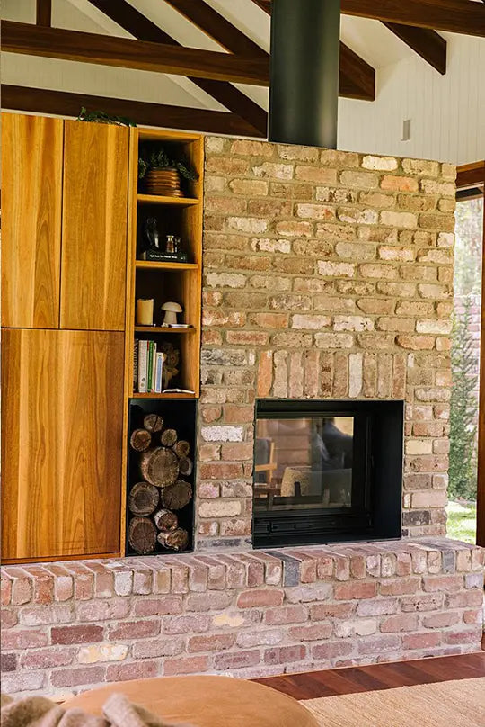 Seguin MultiVision 8000 Cast Iron Fireplace - Double Sided Firebox - 2 Swing Doors Seguin