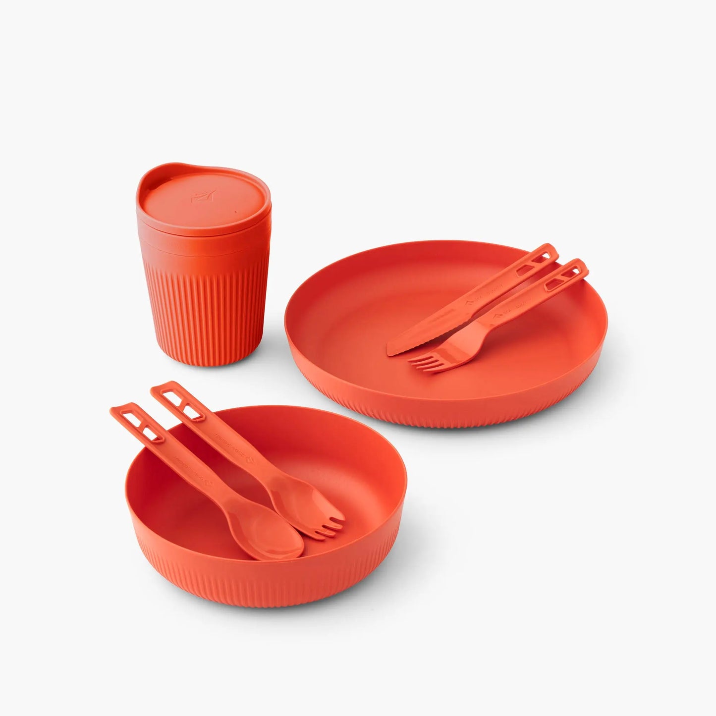 Sea To Summit Passage Dinnerware Set - 1P 7 Piece - Orange Sea To Summit