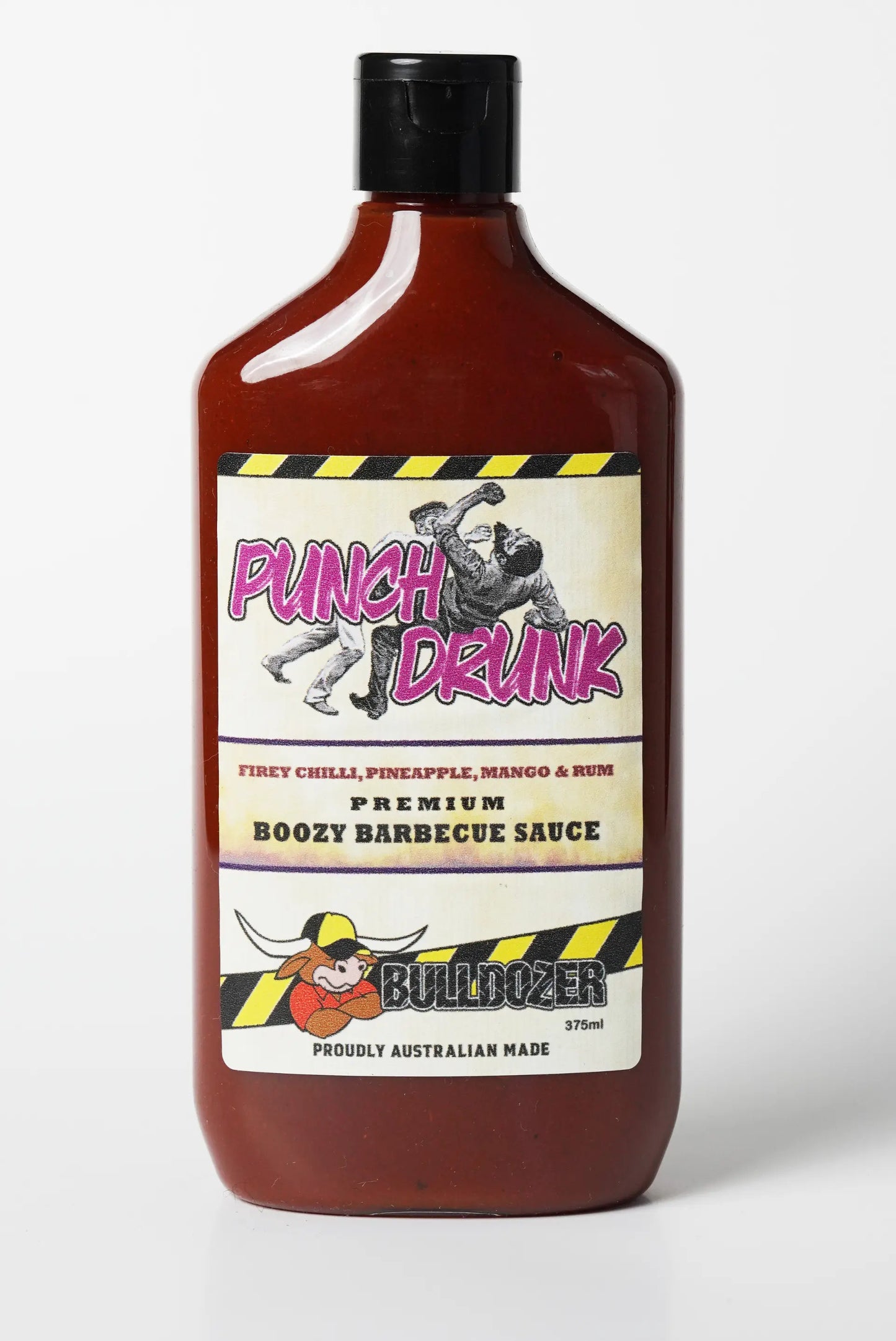 Bulldozer Punch Drunk BBQ Sauce 500ml Bulldozer