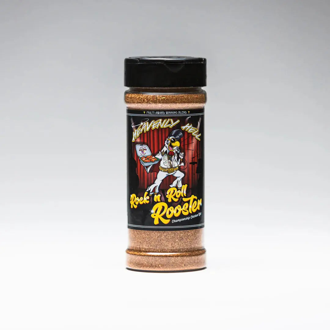 Heavenly Hell Rock n Roll Rooster Chicken Rub Heavenly Hell