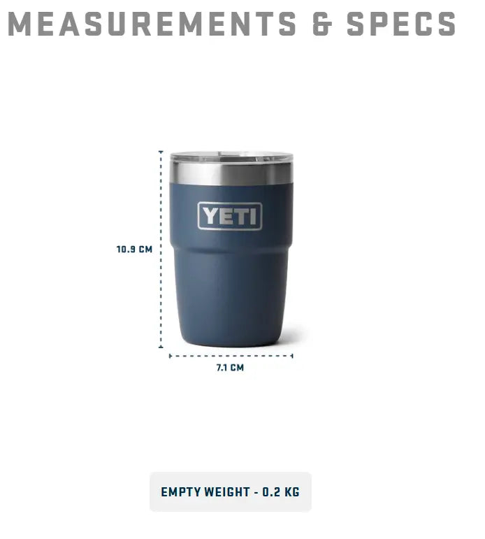 Yeti Rambler 8oz CL Cup Cape Taupe