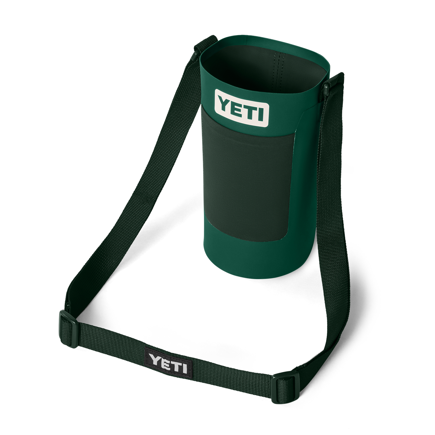 Yeti Rambler Bottle Sling Large Black Forest Green