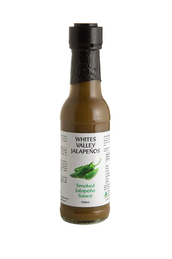 Whites Valley Jalapenos Green Smoked Jalapeno Sauce 150ml Whites Valley
