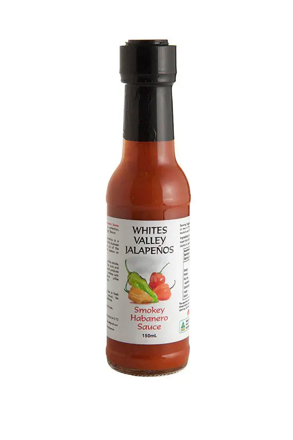 Whites Valley Jalapenos Smokey Habanero Sauce 150ml Whites Valley