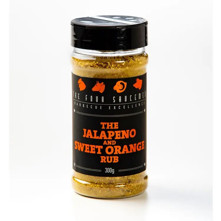 The Four Saucemen *Jalapeno and Sweet Orange Rub* Horizon Leisure