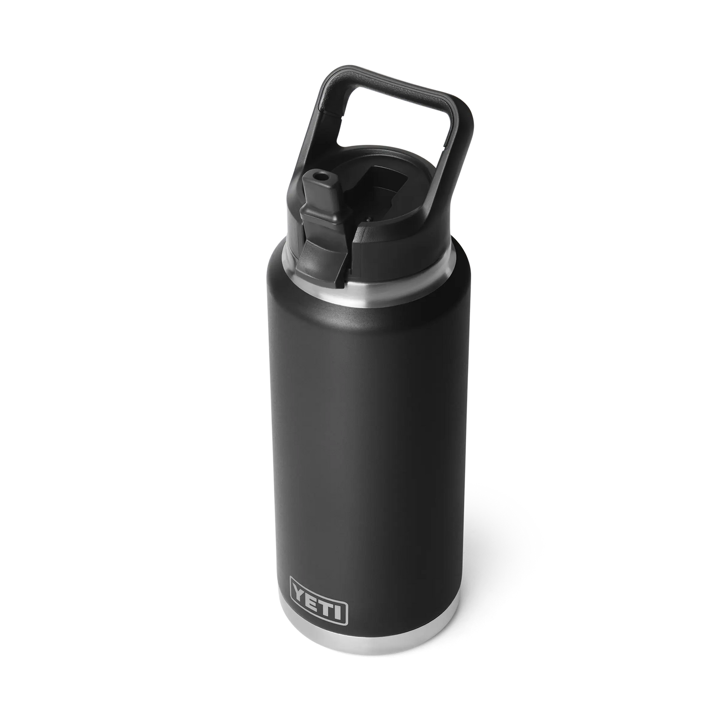 Yeti Rambler 36oz Straw Bottle Black Yeti
