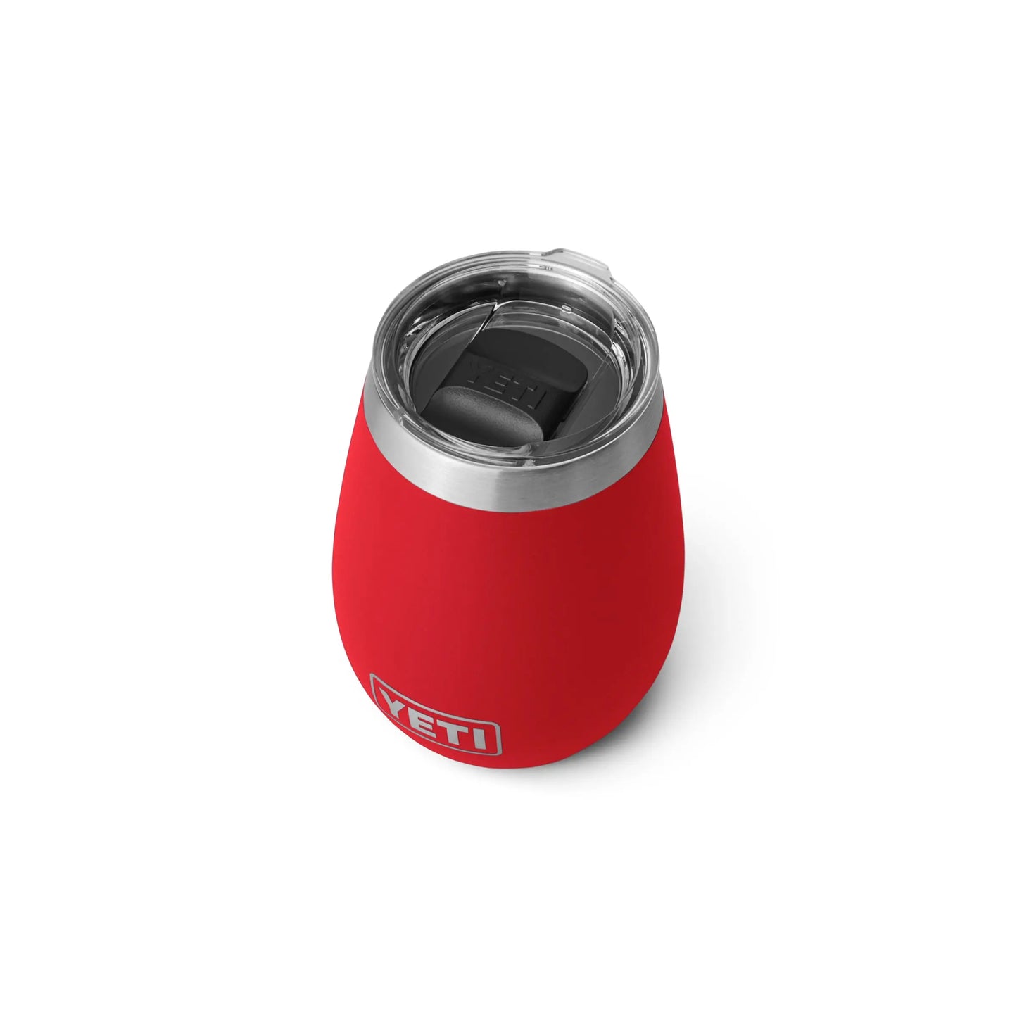 Yeti Rambler 10 oz Wine Tumbler Rescue Red Yeti