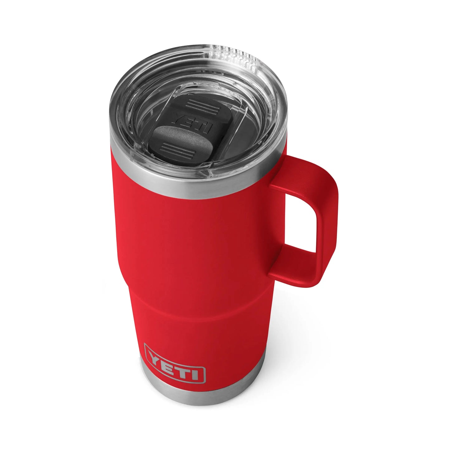 Yeti Rambler 20 oz Travel Mug Rescue Red Yeti