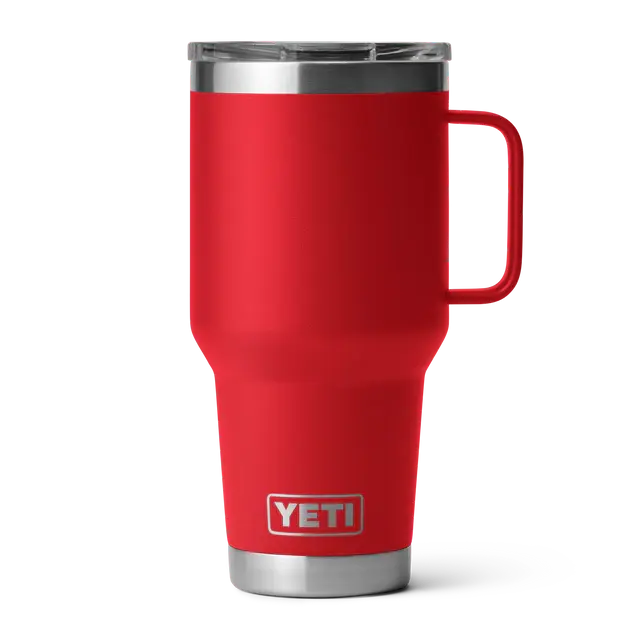 Yeti Rambler 30 oz Travel Mug Rescue Red Yeti