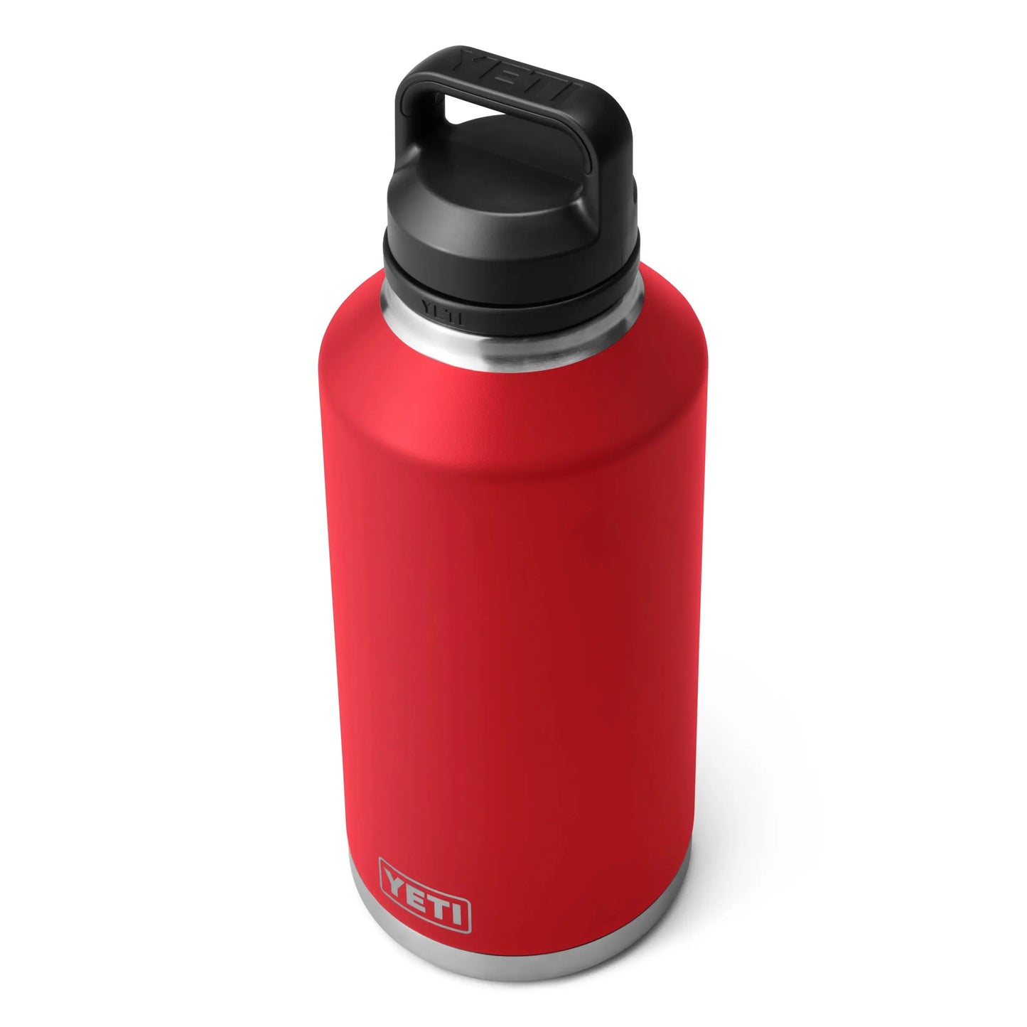 Yeti Rambler 64 oz Bottle Chug Rescue Red Yeti
