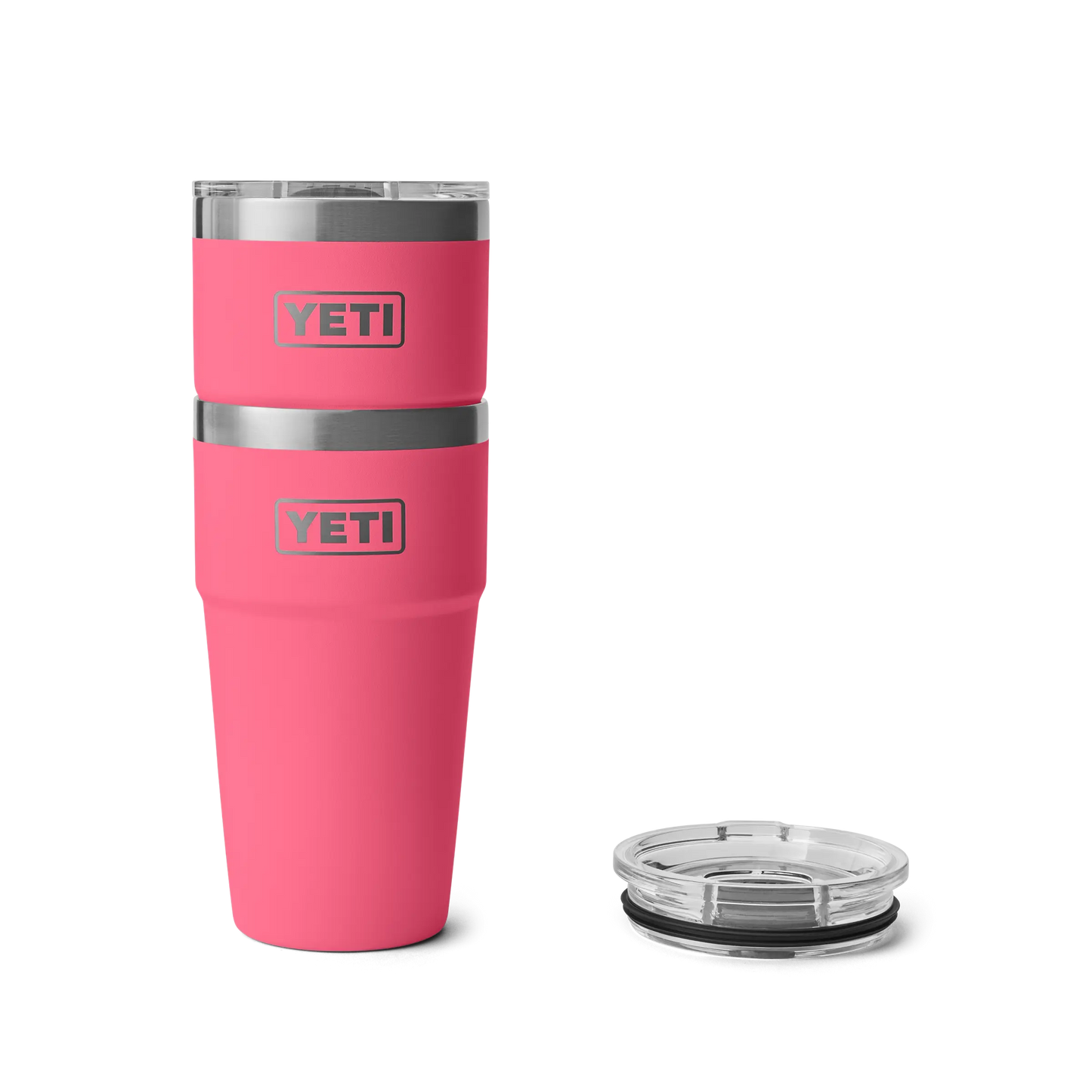 Yeti Rambler 20oz Stackable Cup Tropical Pink Yeti
