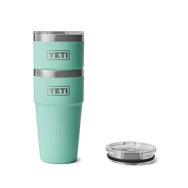 Yeti Rambler 20 oz Cup Stackable Seafoam Yeti