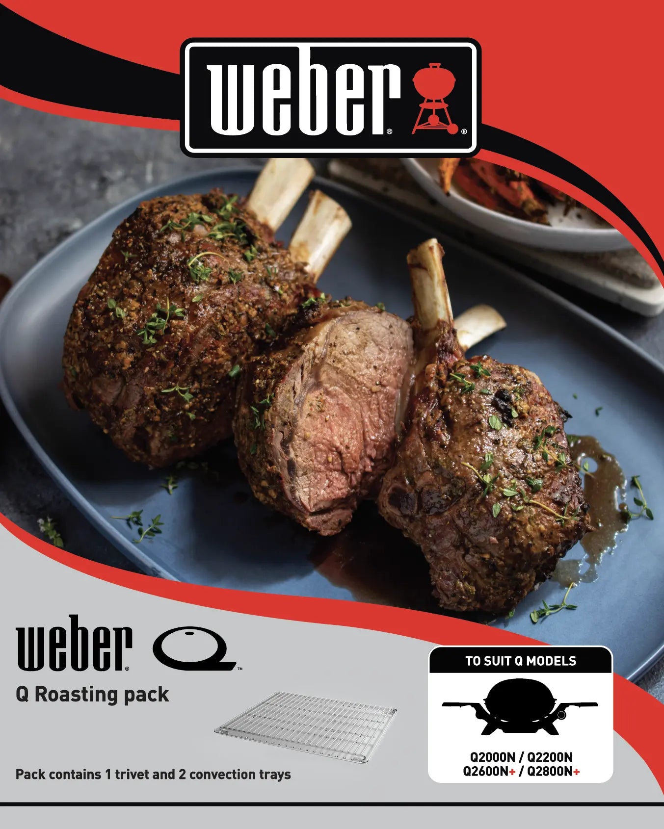 Weber Q Roasting pack (Q2X00N) Weber