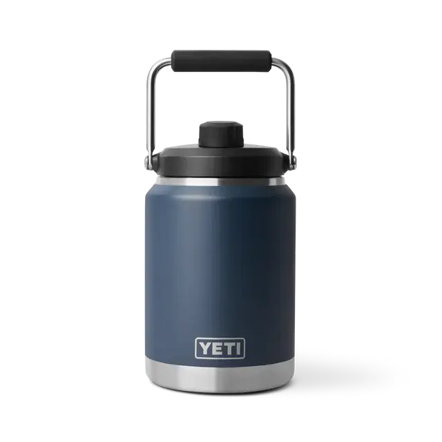 Yeti Rambler Half Gallon Jug 2.0 Navy Yeti