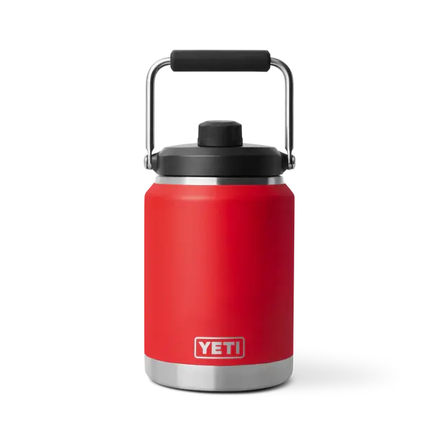Yeti Rambler Half Gallon Jug 2.0 Resue Red Yeti