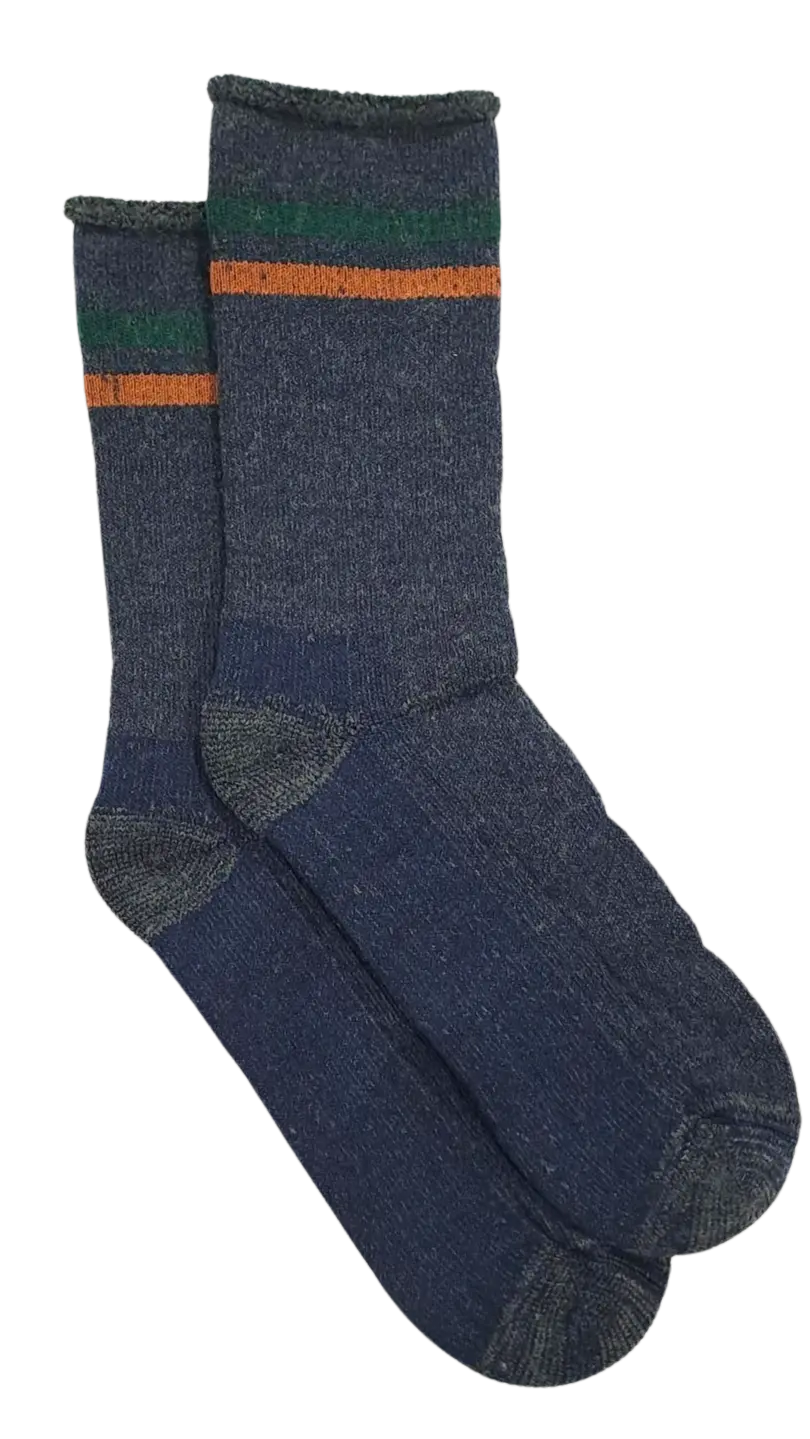 Merino Treads Liberty Legs Navy Merino Treads