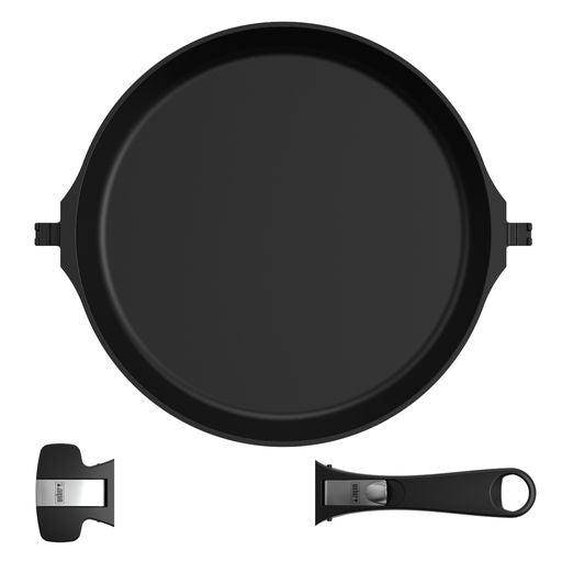 Weber Ware Round Frying Pan Large