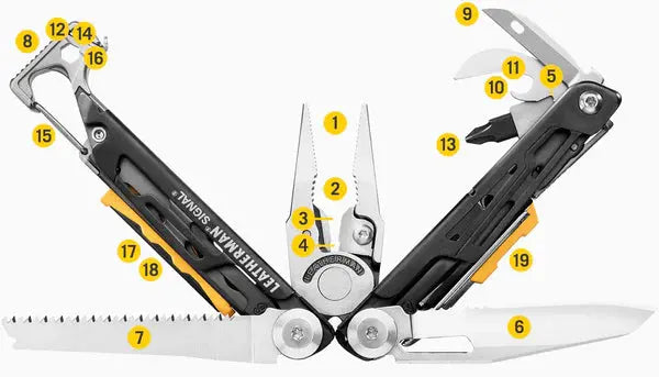 Leatherman Signal Black w/ Nylon Sheath Leatherman