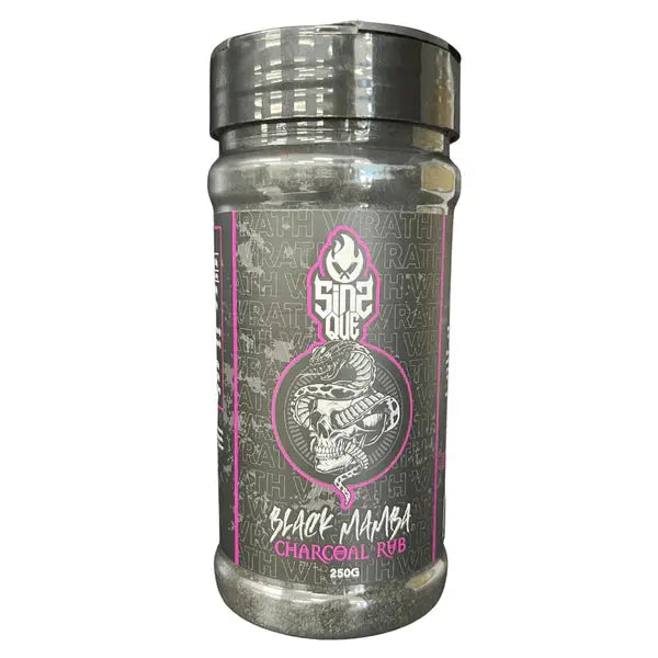 Sins Que Black Mamba Charcoal Rub 250g Sins Que