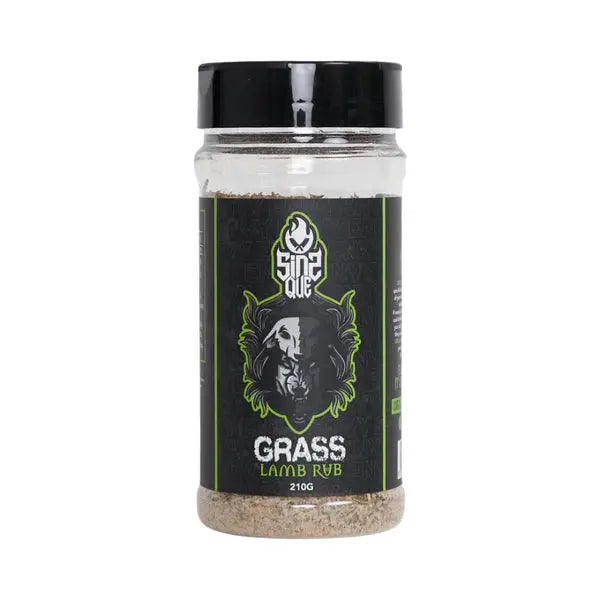 Sins Que Grass Lamb Rub 210g Sins Que