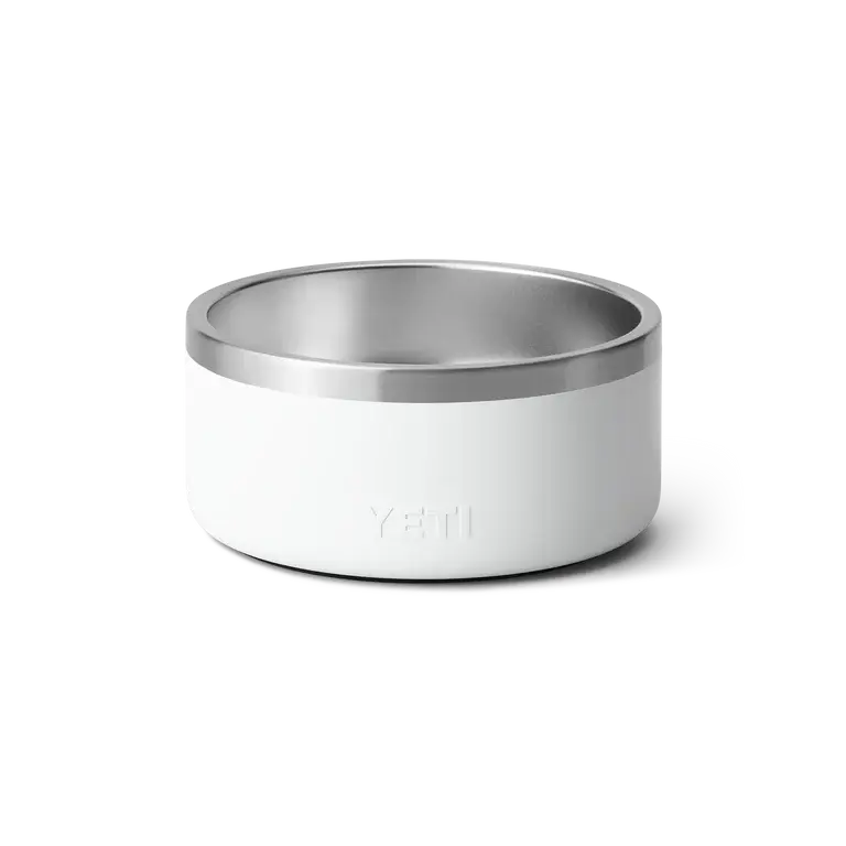 Yeti Boomer 4 Dog Bowl White Yeti