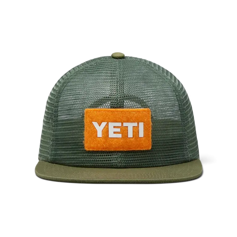 Yeti Velcro B Mesh Hat Olive Horizon Leisure