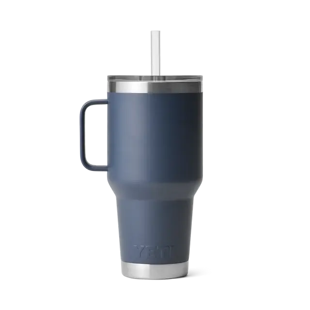 Yeti Rambler 35 oz Straw Mug Navy Yeti