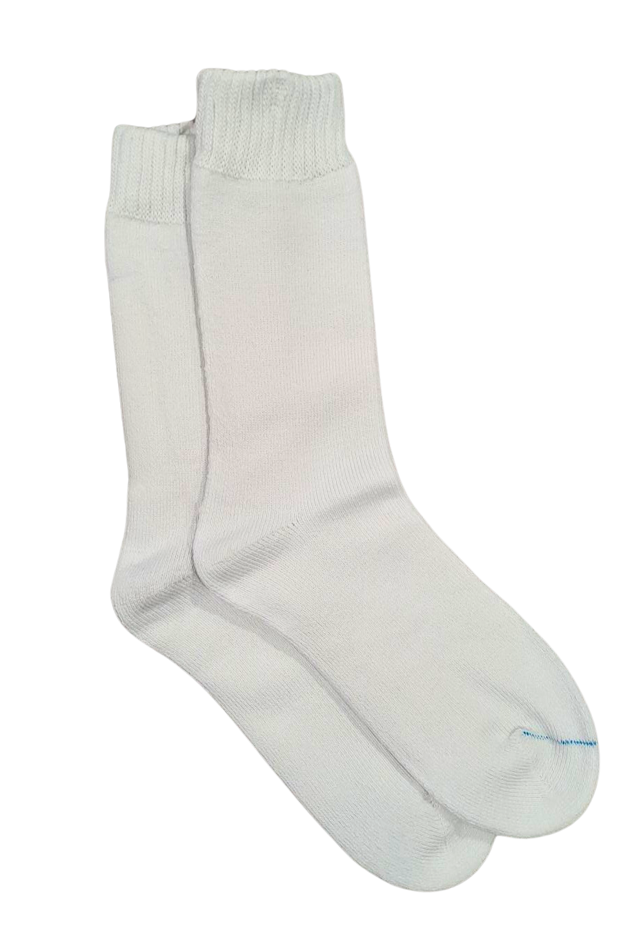 Bamboo Extra Thick Sock M4-6 W6-8 White